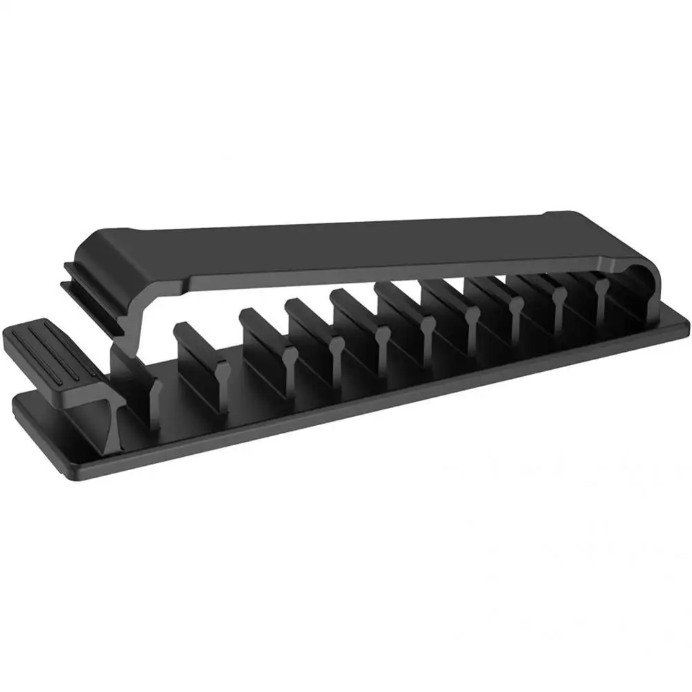 공간 절약 실용 다목적 코드 클립 주최자 휴대용 케이블 주최자 사무실 용 깔끔한 유지