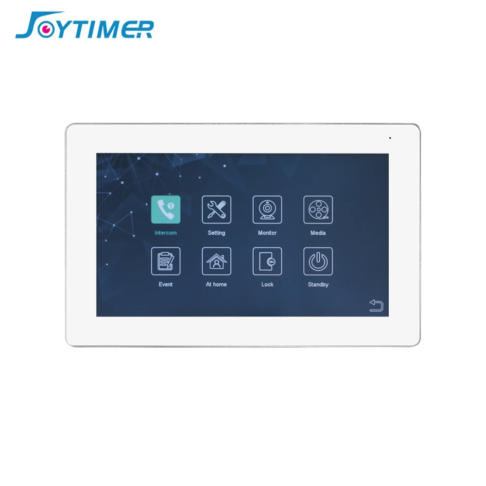 Smart Video Door Phone Intercom System Home Wireless WiFi Tuya Video Intercom with AHD 130° Doorbell Camera One-Key Unlocking