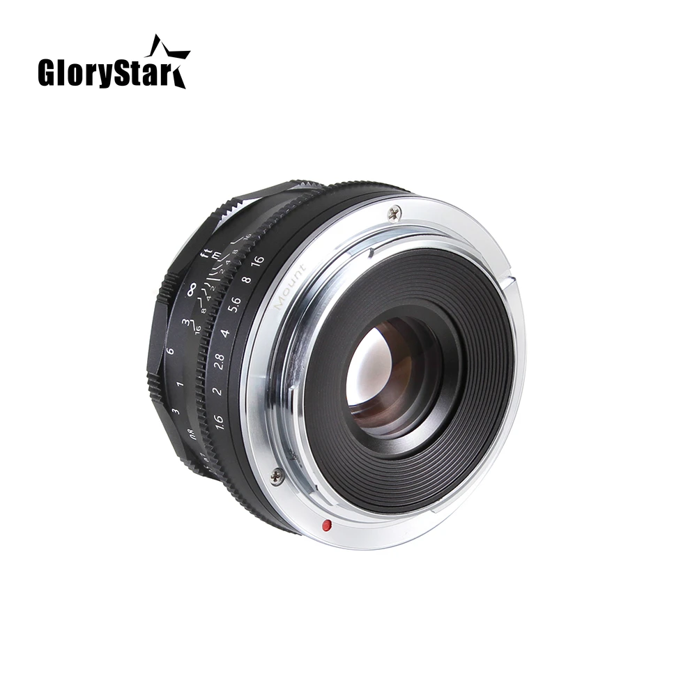 

35mm F/1.6 Manual Focus MF Prime Lens For Panasonic Micro 4/3 G123456789 G85 GF123456789 GM1 GM5 GM10 GX1 GX7 GX8 GH12345 M4/343