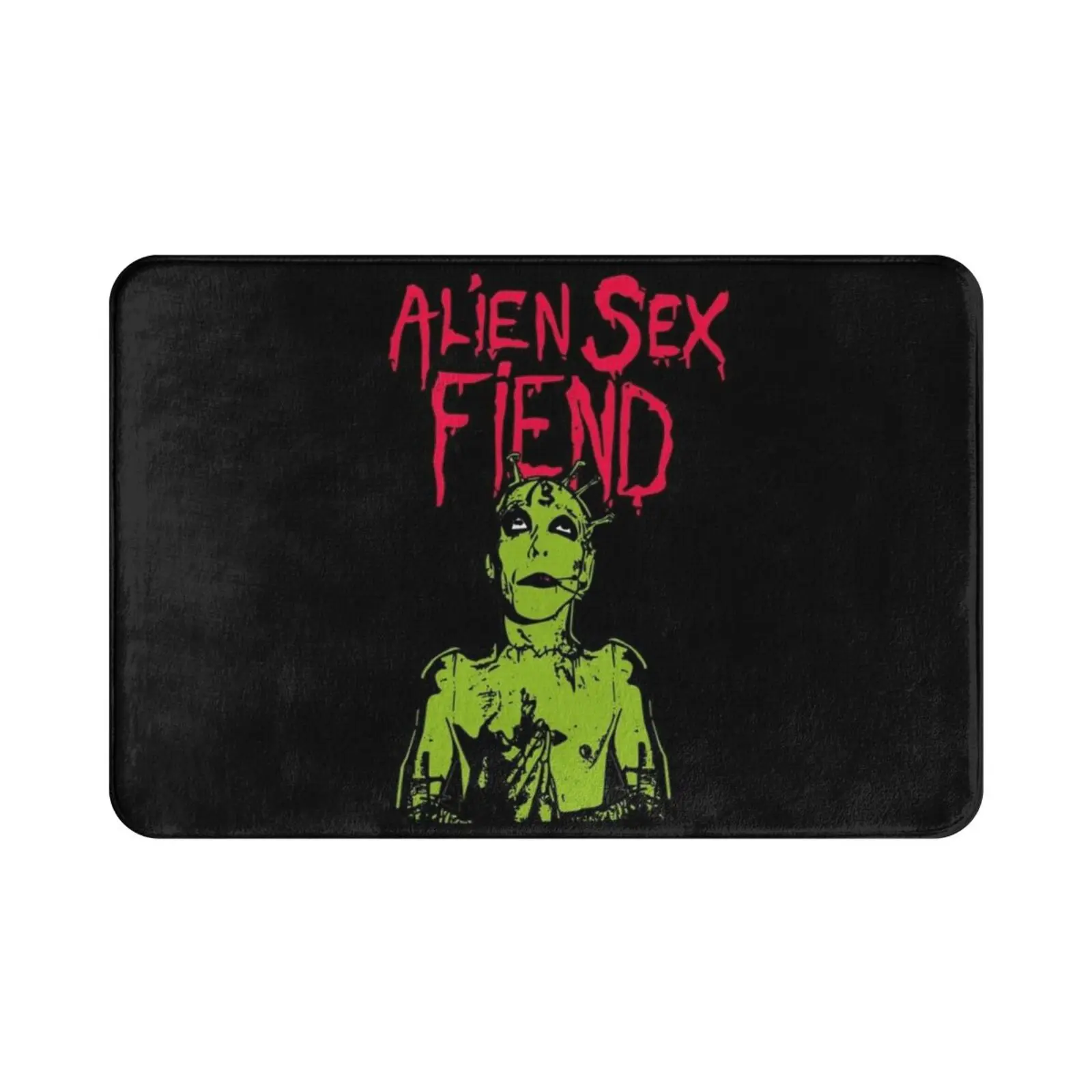 Sex Fiend Carpet Mat Rug Cushion Soft Sex Fiend Sex Fiend Goth Punk London Uk Batcave Ignore Machine