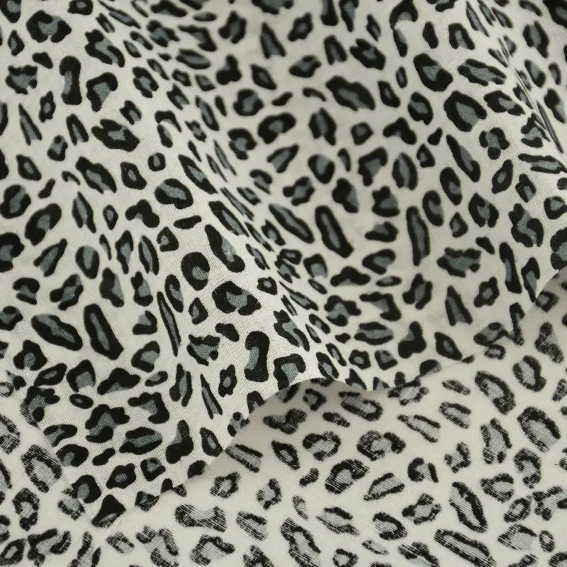 Booksew Fabric Telas De Algodon Para Patchwork Leopard Design 100% Cotton Fabric Tissue Doll Art Work Sewing Clothing Crafts