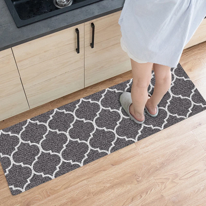 Obelix Fashion Simple Nordic Style Kitchen Mat Waterproof Oilproof Floor Carpet House Hold Rug Long Door Mat Modern Home Decor