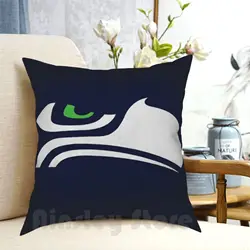 Seattle Inspired Art Pillow Case stampato Home Soft fodera per cuscino fai da te Seahawks Throwback Seahawks Retro Seahawks Vintage