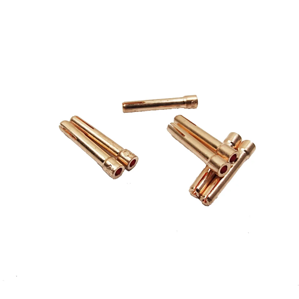 Tungsten Electrode Collet Tig Torch Consumables 1.0/1.6/2.0/2.4/3.0/3.2mm Collet for WP17 WP18 WP26 Tig Torch