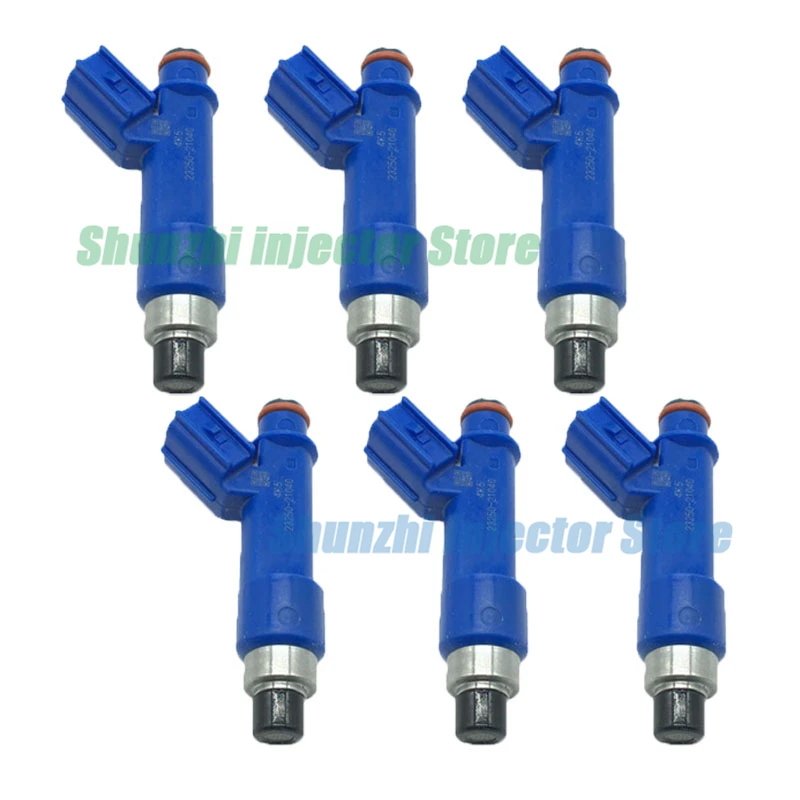 

6pcs Fuel Injector Nozzle For Toyota Yaris 2006-2014 1.5L L4 1NZFE OEM:23250-21040 23209-21040 2325021040 2320921040