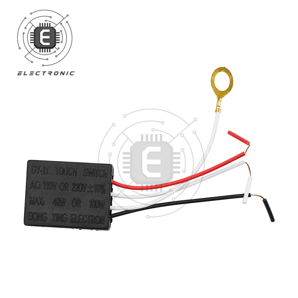 1 Way/3 Way Touch Control Sensor สวิตช์หลอดไฟส่วนประกอบบน/ปิด AC 220V เหมาะสำหรับธรรมดาและประหยัดพลังงานหลอดไฟ