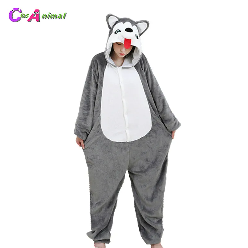 2019 Kigurumi Pika Rat Bear Lion Fox Sheep Panda Shiba Inu Siberian Husky Panther Rabbit Carrot Adult's Animal Onesie Pajamas