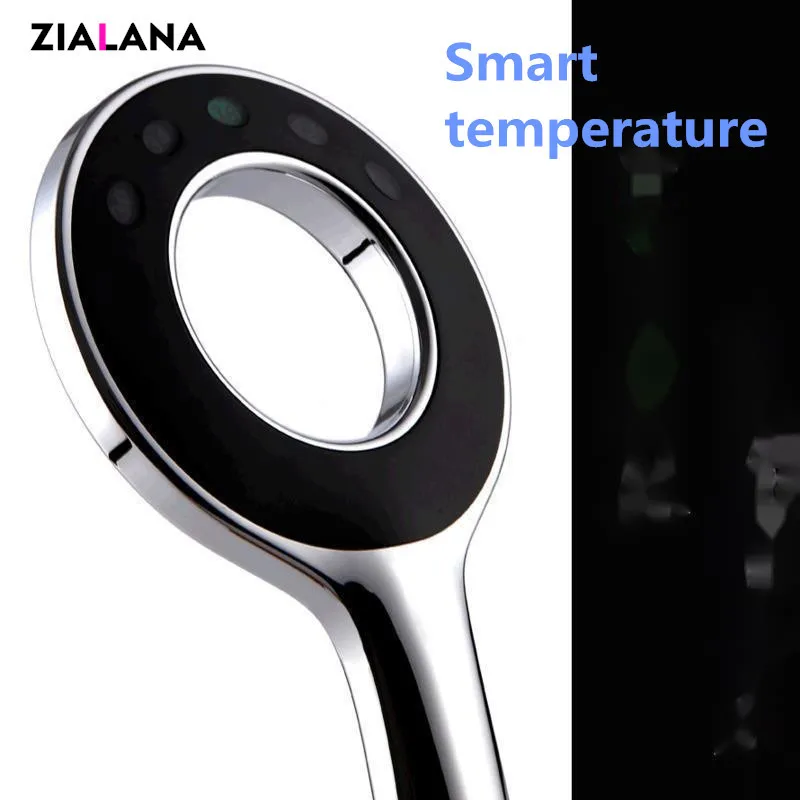 Intelligent Shower Panel Hand-held Single Function Children's Booster Nozzle To Measure Water Temperature