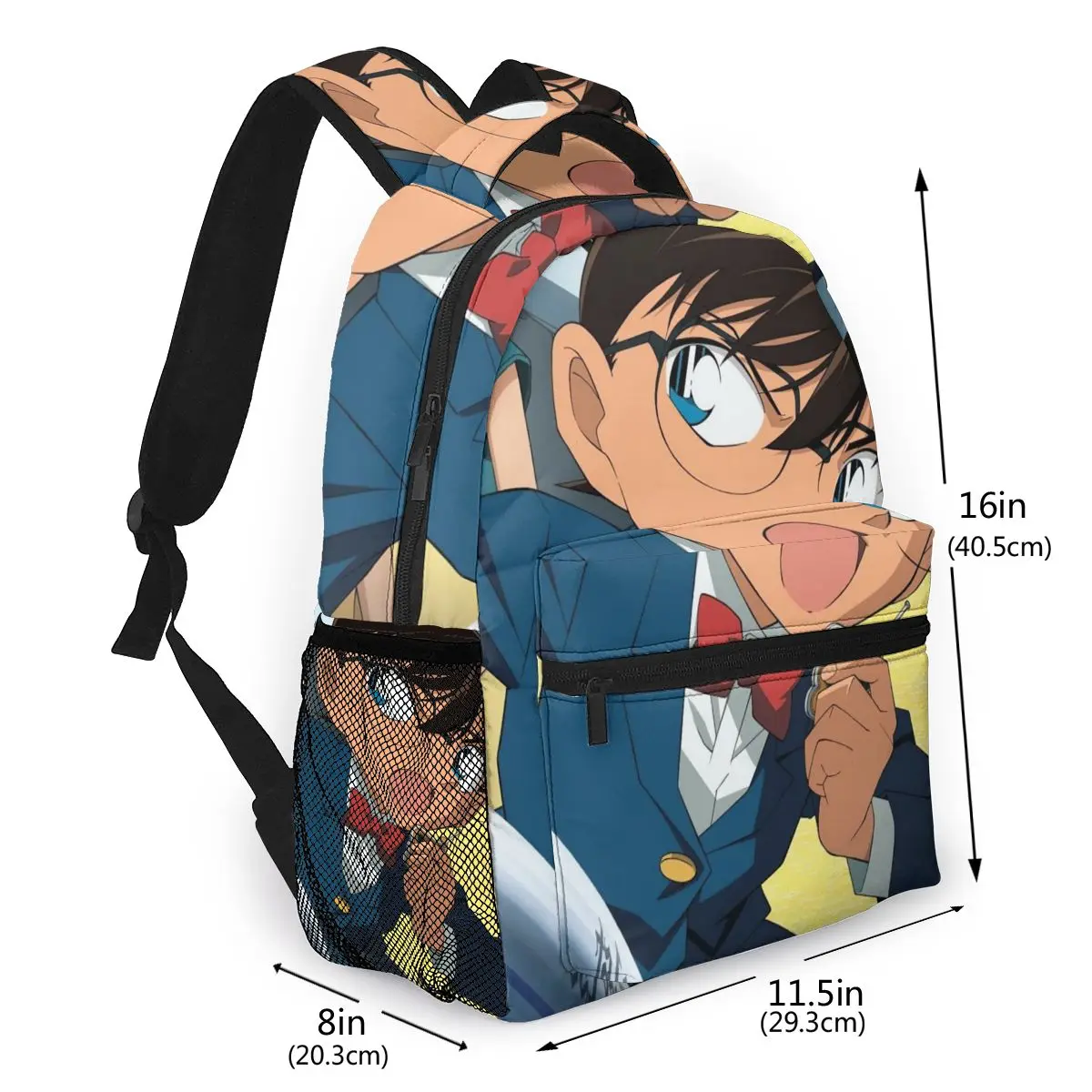 Zaino Detective Conan per ragazze e ragazzi zaini da viaggio per borsa da scuola per adolescenti