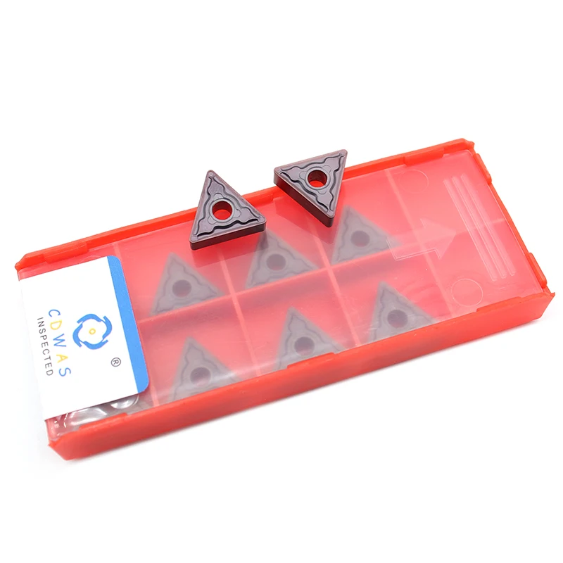 Herramienta de torneado externo TNMG160408 MM MP1125, insertos de carburo de alta calidad TNMG 160408, cortador de torno para acero inoxidable, 10 piezas