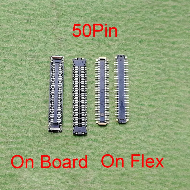 5pcs 50pin LCD Display Touch Creen Digitizer FPC Connector for Huawei Honor Enjoy 8E Lite Play 7 7A Y5 Prime 2018 Port On Board