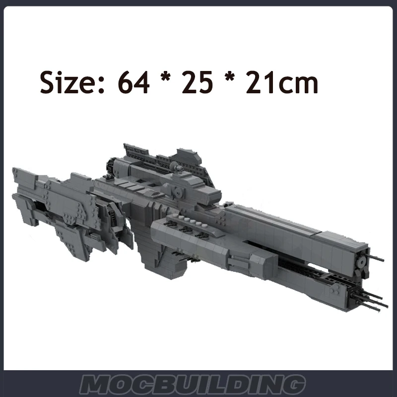 Star Movie Space Class Heavy Frigate Model Building Blocks MOC Shuttle Science Educational Toys Children Xmas Collection Gifts