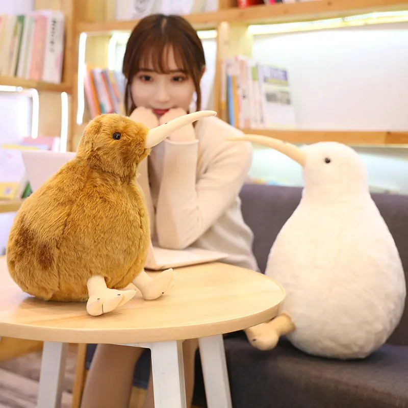 20/30/50cm Lifelike Kiwi Bird Plush Toy Cute Stuffed Animal Toy Doll Soft Cartoon Pillow Lovely Birthday Gift