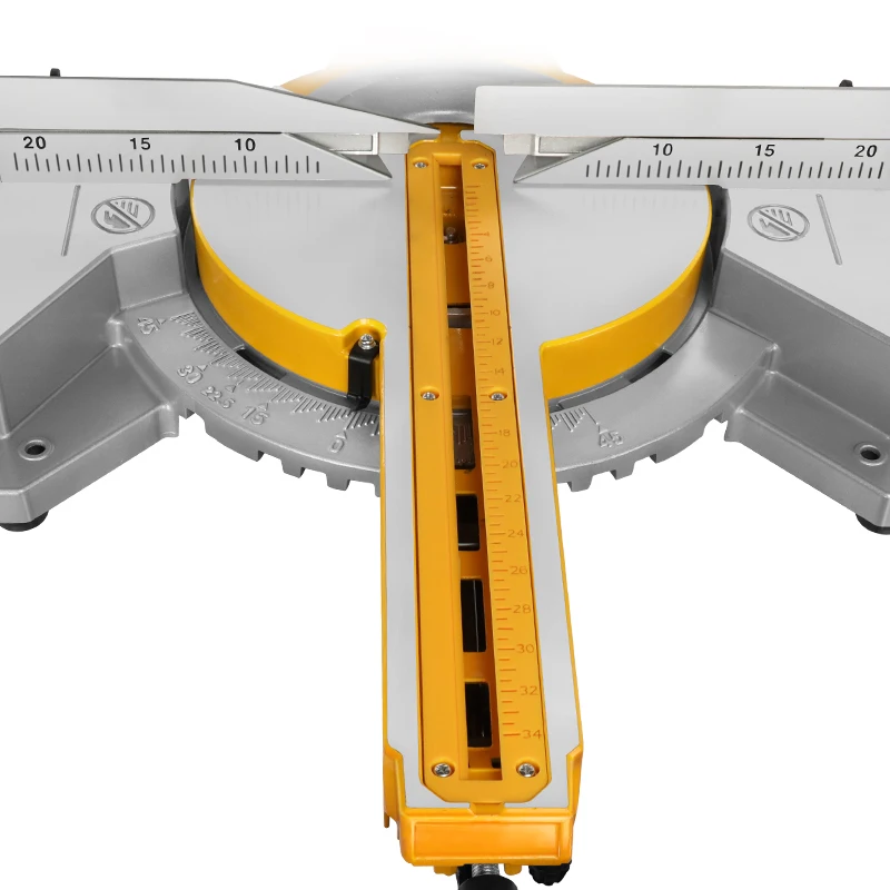 Luxter 2400w 10 polegada composto sliding mitra viu único bisel com laser mitra viu para a ferramenta de madeira e corte de alumínio