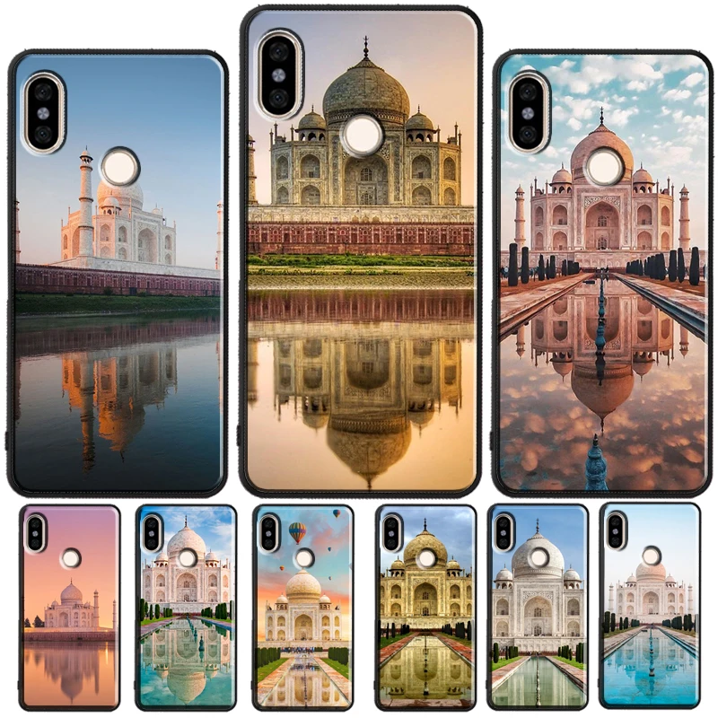 Taj Mahal India Mausoleum For Redmi Note 11 Pro Phone Case For Redmi Note 10 Pro 7 8 9 Pro 10S 9S Redmi 10 9A 9T 9C