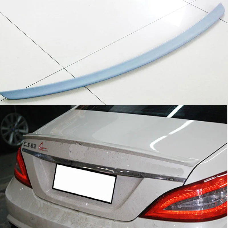 

For Mercedes Benz W219 CLS63 CLS300 CLS350 CLS500 Sedan FRP Unpainted Primer Rear Trunk Lip Spoiler Wing Amg Style 2006-2009