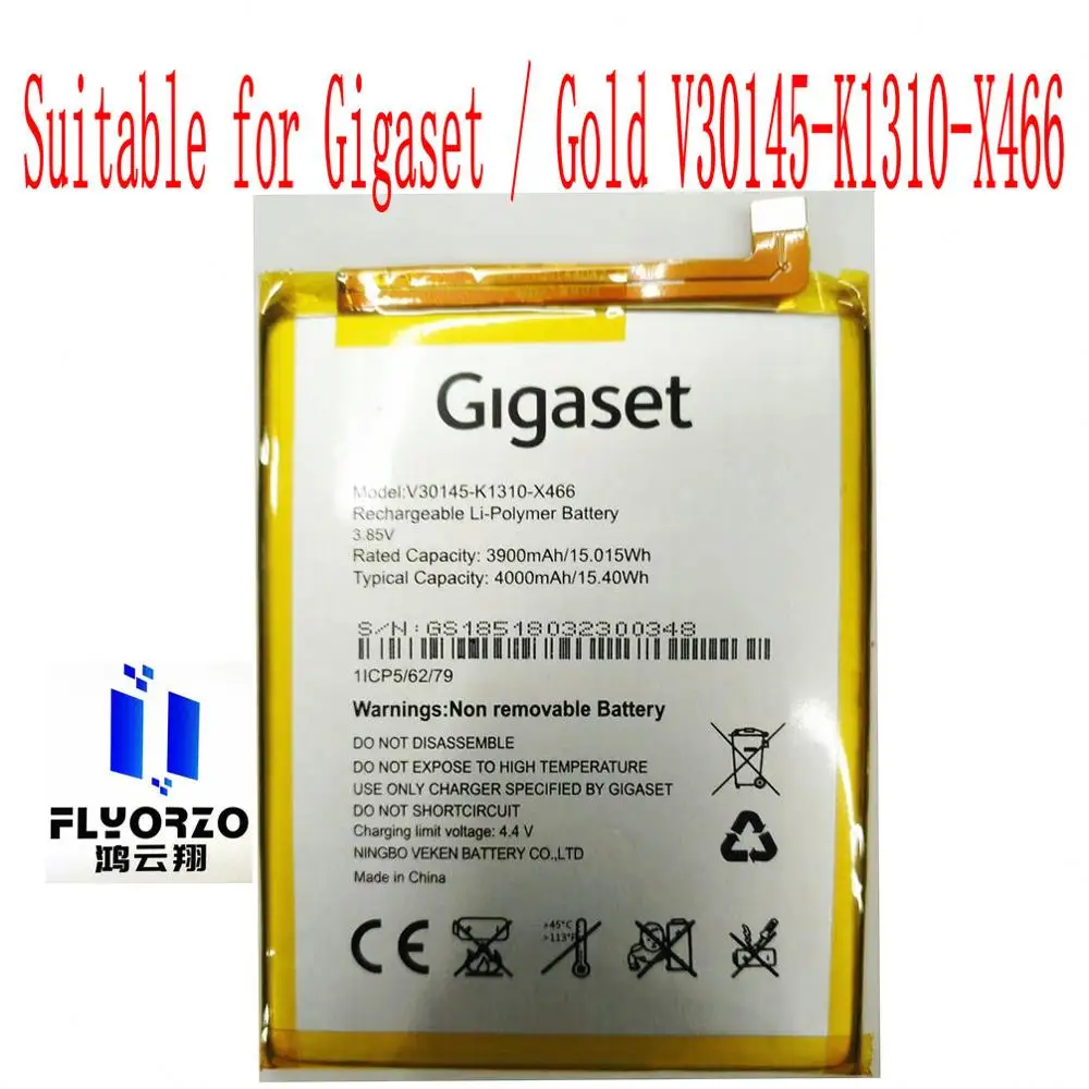 

3.85V New Original V30145-K1310-X466 Battery for Gigaset / Gold V30145-K1310-X466 Mobile Phone