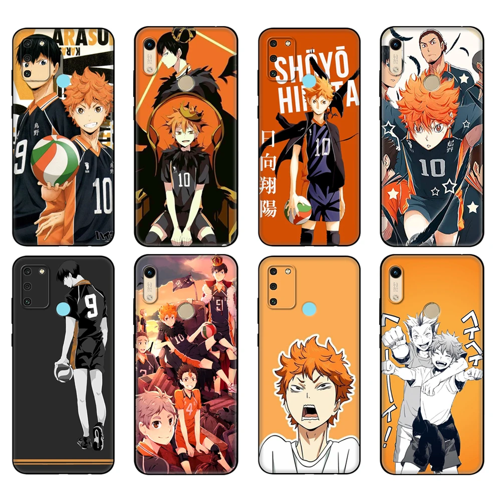 Black tpu Case For Huawei Honor 8a Prime 8s Prime 9 Lite honor 9A 9C 9X Premium 9x Pro 9S Case Cover Tsukishima Pathetic Haikyuu