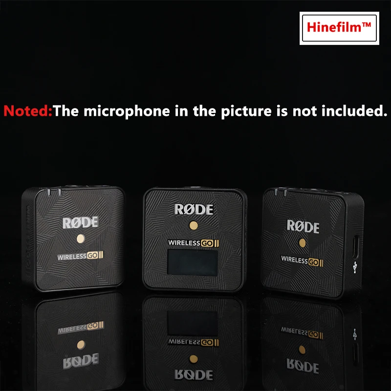 Rode wireless go iiマイク用スクラッチカバーフィルム,3m,vinly素材,プレミアムデカール,スキンステッカー,保護ステッカー