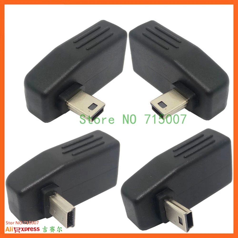 Mới Mini USB Đực Sang USB Nữ Bộ Chuyển Đổi Cổng Kết Nối Truyền Dữ Liệu Đồng Bộ OTG Adapter Dành Cho Xe Hơi AUX MP3 MP4 Viên điện Thoại Ổ U