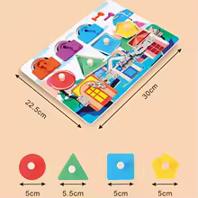 Planche de Découverte Sensorielle Montessori