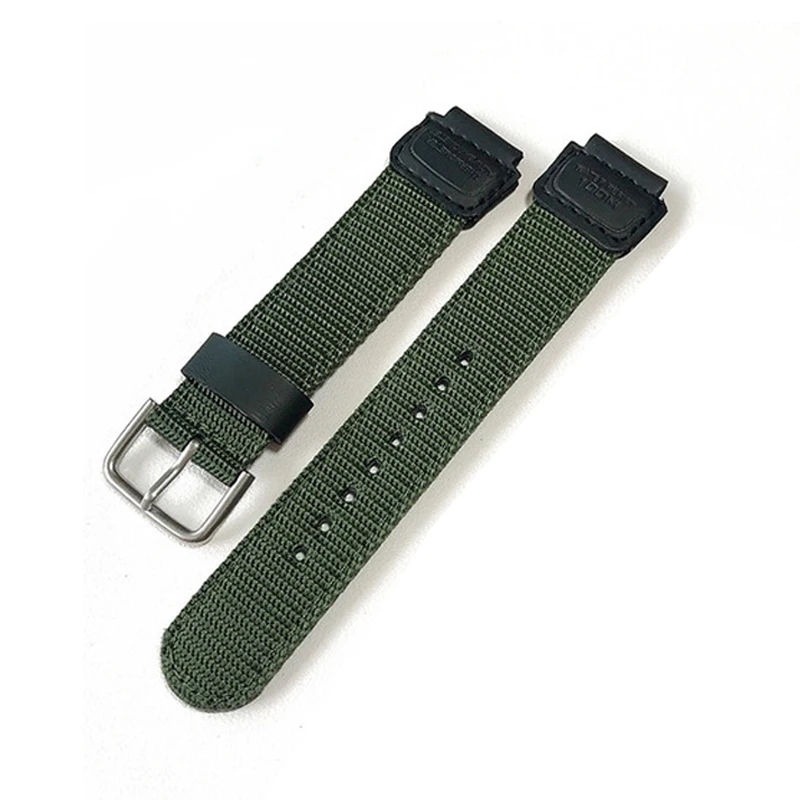 Nylon strap for CASIO band 18mm AE-1000W AE-1300 AE1200 W-S200H W-800H W-216H W-735H W-215 AEQ-110W SGW-300H 400H 500H MRW-200H