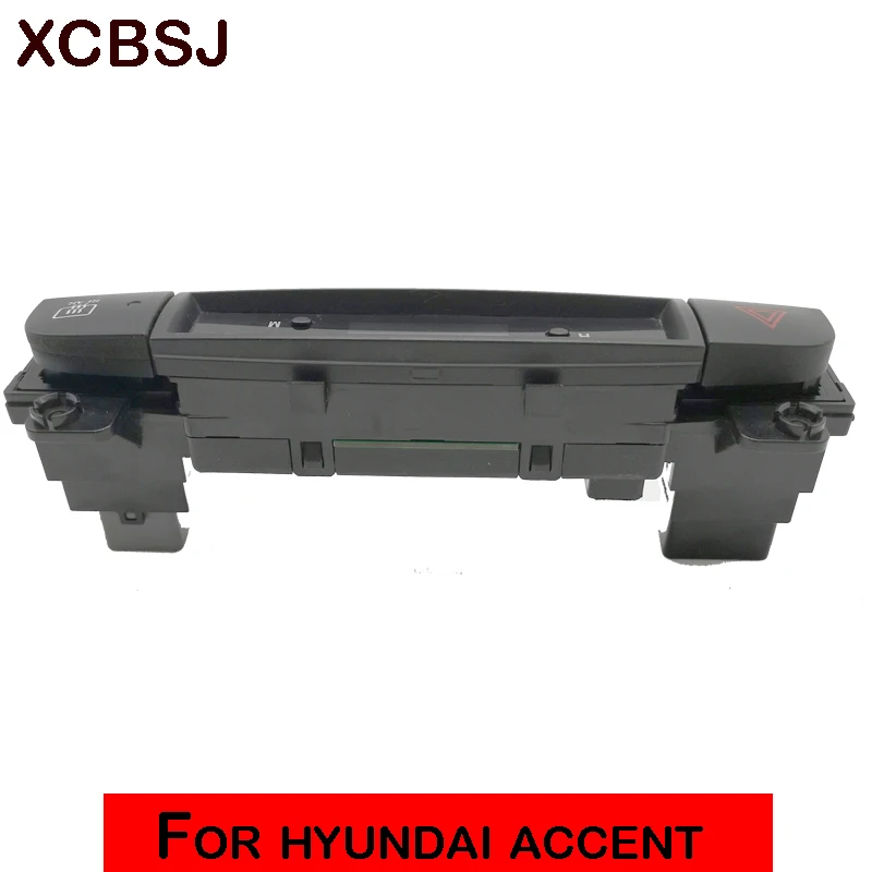 For hyundai accent 2008 2009 2010 2011 Digital clock, electronic clock, double flash switch, heating switch assembly