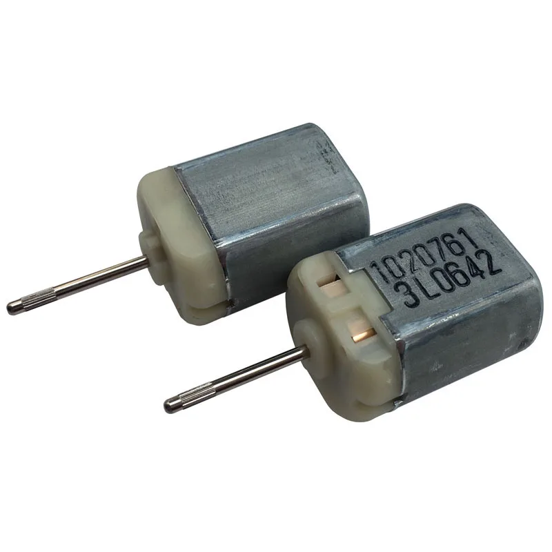 2pcs DC12V Automobile Central Control Lock Motor Door Lock Actuator Retractable Rearview Mirror Carbon Brush Motor FC-280SC