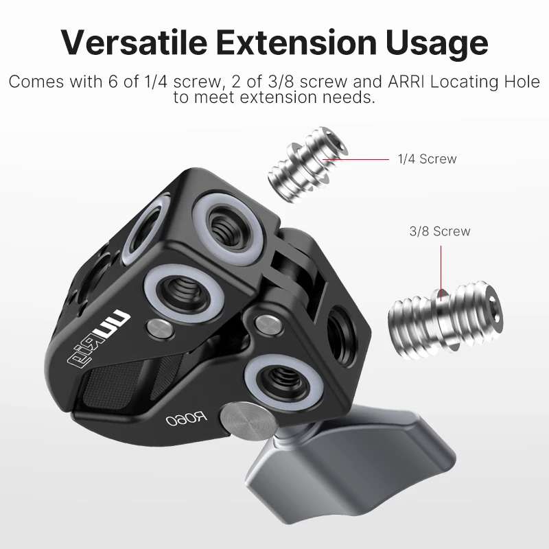 Urig super braçadeira fixadora portátil, tripé de viagem para canon sony nikon dslr, acessórios