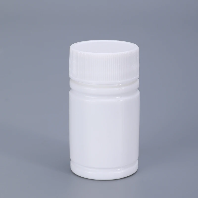 100Pcs 20ML Small Round Bottle With Screw Cap Medicine Pill Capsule Tablet Storage Container Vitamin Refillable Bottles