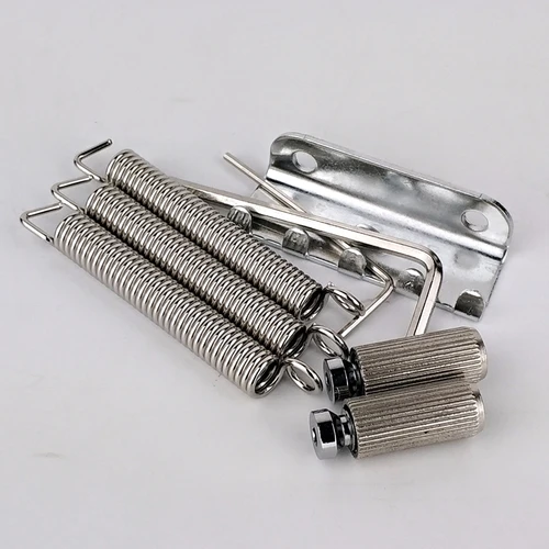 Imagen 2 del producto Wilkinson WOV06 Chrome Silver con licencia de 2 puntos tipo vintage guitarra eléctrica puente trémolo para guitarra Strat y Suhr