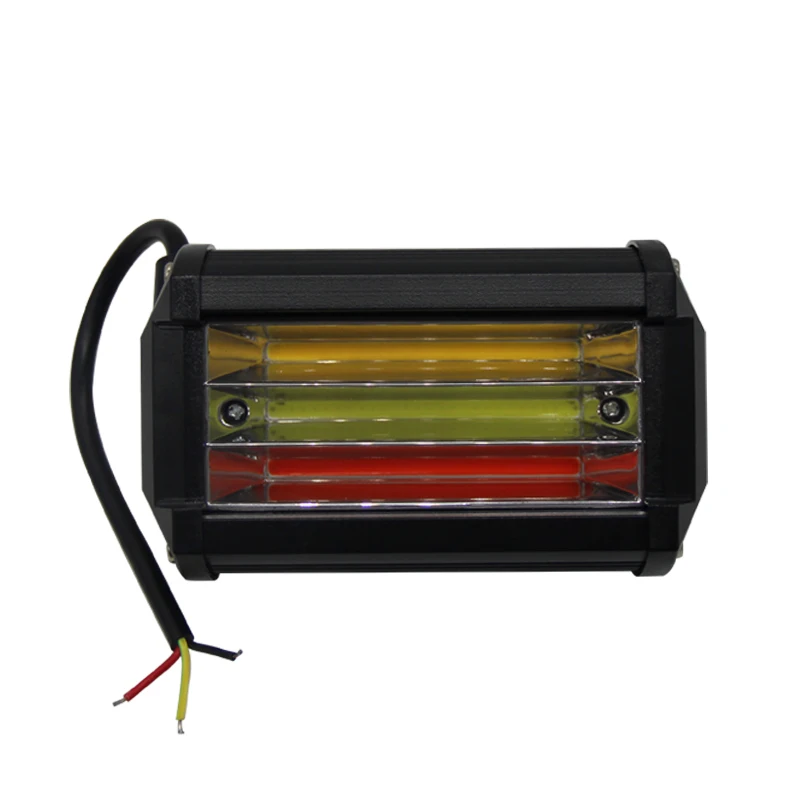 36W Led Work Light Bar Flood Spot Combo LED Pods White Yellow Red Light Lamp For Offroad SUV ATV Tractor JR-63