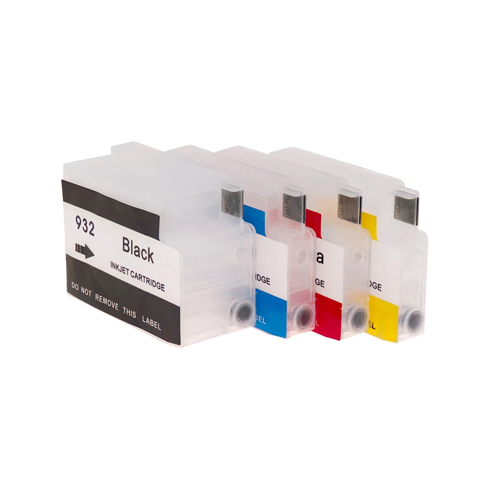 932XL 933 For HP932 933XL Refillable Ink Cartridge For HP932 6100 6600 6700 7110 7610 7612 7510 7512 Printer With ARC Chips