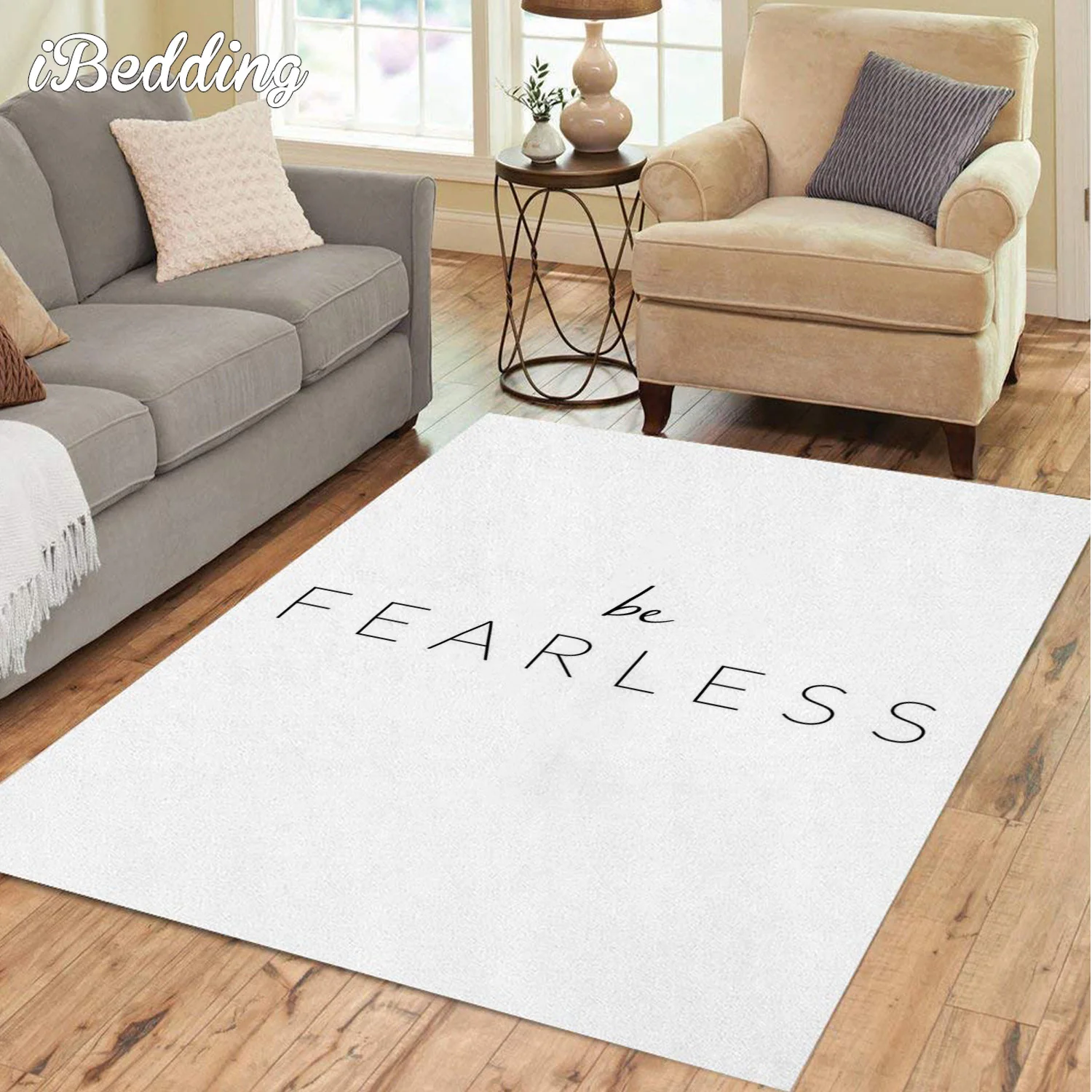 Solid Letter Series Rugs and Carpets for Home Living Room Large Area Rug Cartoon Anime Floor Mat Teenager Bedroom Decor