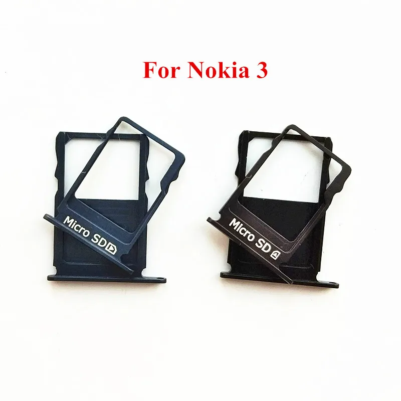 สำหรับ Nokia 3 Nokia3 ซิมการ์ดใหม่ถาดซิมการ์ดช่องใส่ Micro SD Card Adapter เปลี่ยน