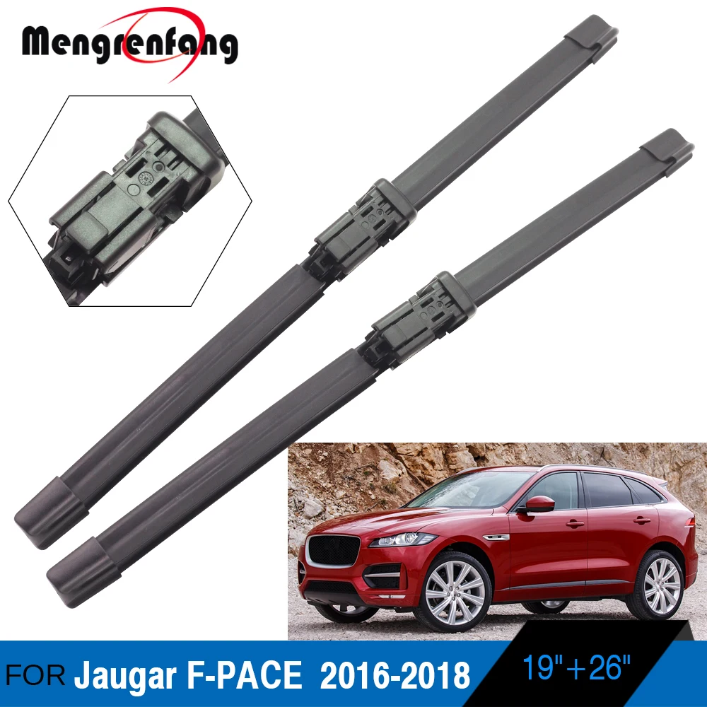 Для Jaugar F-PACE, автомобильные аксессуары, лобовое стекло, стеклоочистители, мягкие резиновые стеклоочистители, кнопки, руки 2016 2017 2018 Для Jaugar F-PACE, автомобильные аксессуары, лобовое стекло, стеклоочистители, мягкие резиновые стеклоочистители, кнопки, руки 2016 2017 2018
