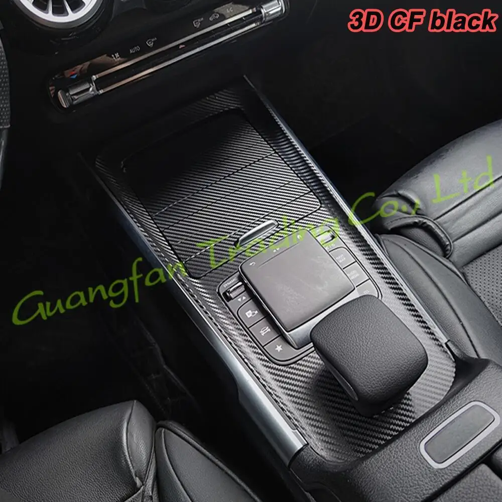 For Mercedes Benz GLB 180 200 Year 2020-2021 3D/5D Carbon Fiber Car Inner Trim Cover Interior Sticker Decorative Accessories