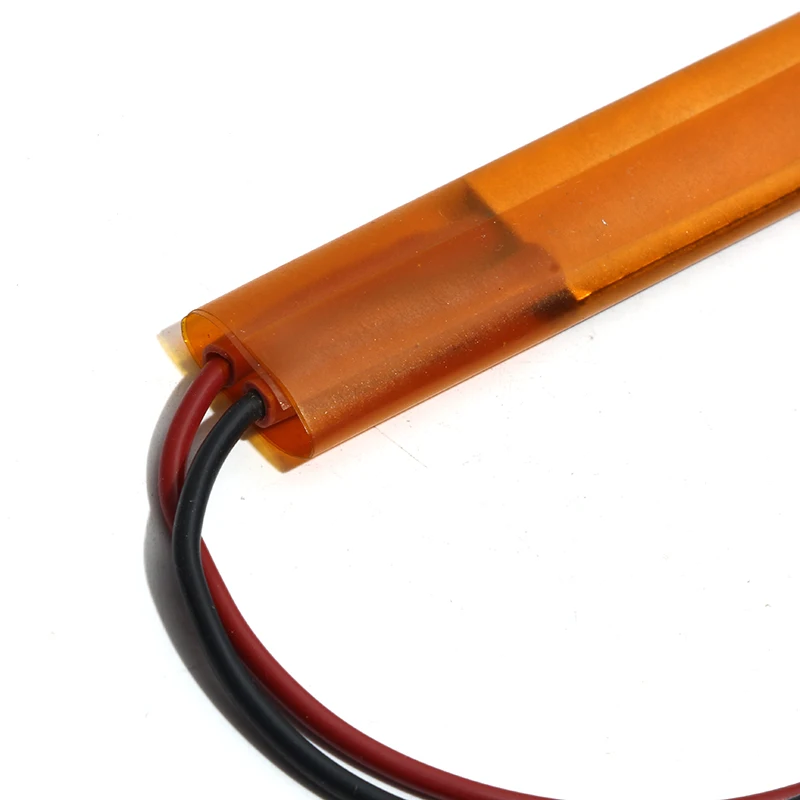 2 قطعة 75x15x3 مللي متر 12 فولت/24 فولت PTC العزل فيلم التدفئة عنصر 80/120/220 درجة القوة الكهربائية 35/50 واط الأجهزة إزالة الرطوبة