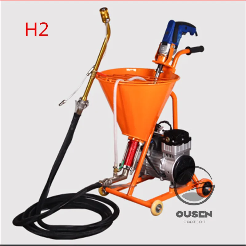 Putty High Pressure Spraying Machine Grouting Machine Grouter Cement Waterproof Mending Leakage Paint Plaster Putty Sprayer