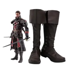 Shay Cormac Cosplay Boots Leather Brown Shoes Custom Made Any Size for Adults and Kids Any Size