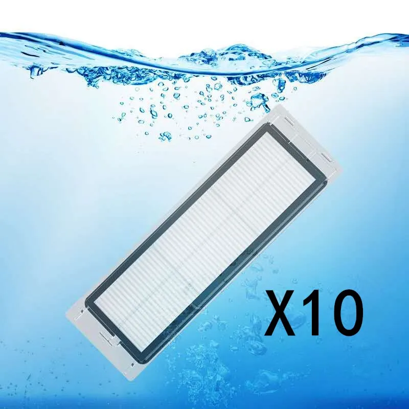 قطع غيار مكنسة كهربائية روبوتية ، فلتر Hepa قابل للغسل ، تصميم جديد ، لروبوت Roborock S5 / S6 / S5Max / S6Max / S6Maxv / S6Pure