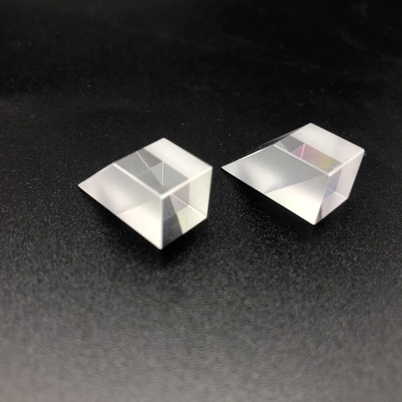 Optical Glass Right Angle Trapezoid Beam Splitter Prism Prism Lateral Displacement Prism Reflection Mitsubishi Mirror 10*10*20mm