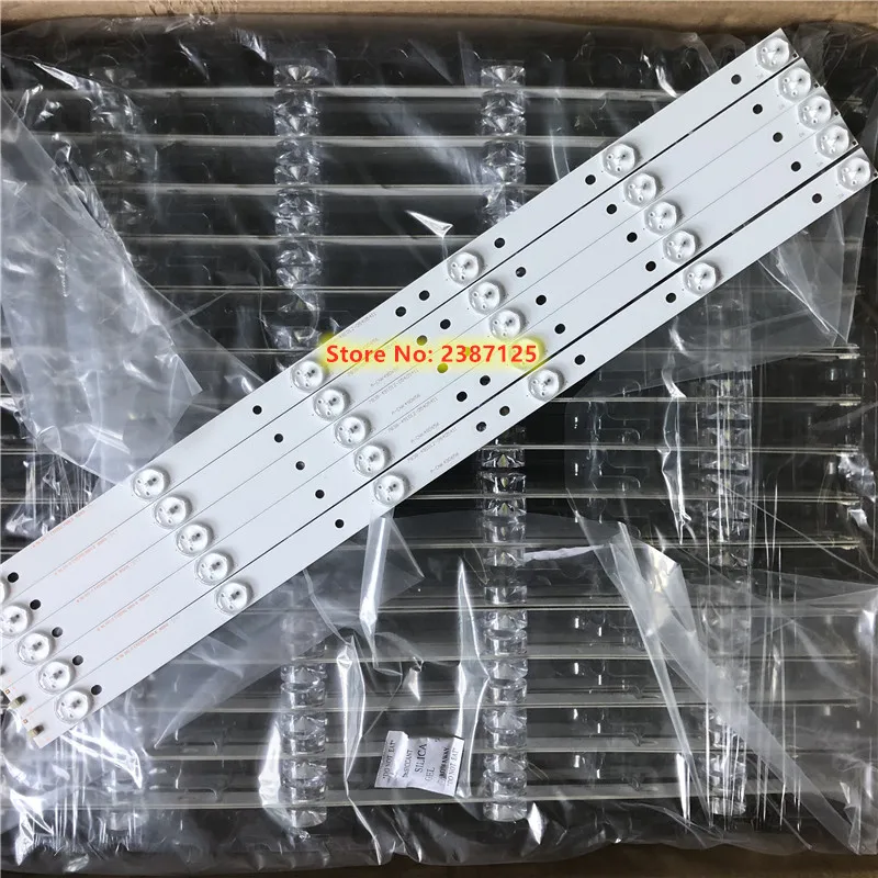 100% New 9PCS/KIT LED Backlight Strips A-CNK49D656 7838-491012-0540511 For 49L310U 49L420U LC490DUY-SHA2 K490WDR1