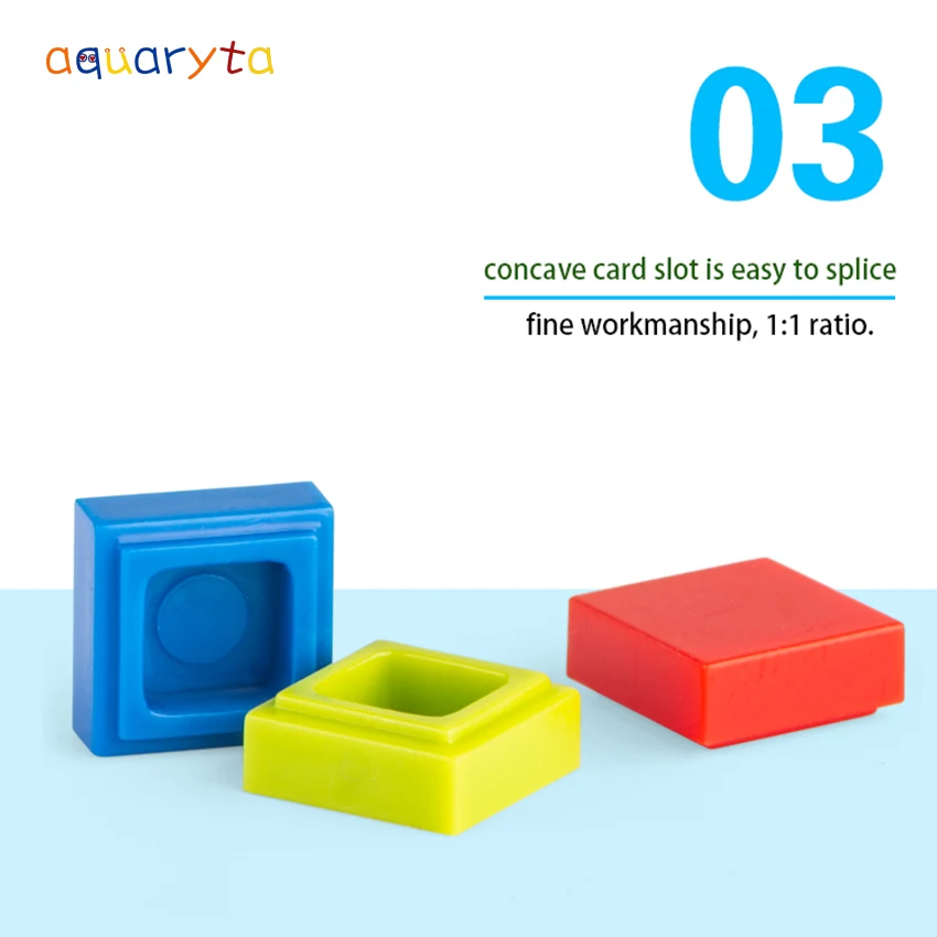 Aquaryta 666 pcs Building Blocks Brick Parts Smooth 1x1 3070 Classic Building Block Toys Bulk for Children Compatible with Logo