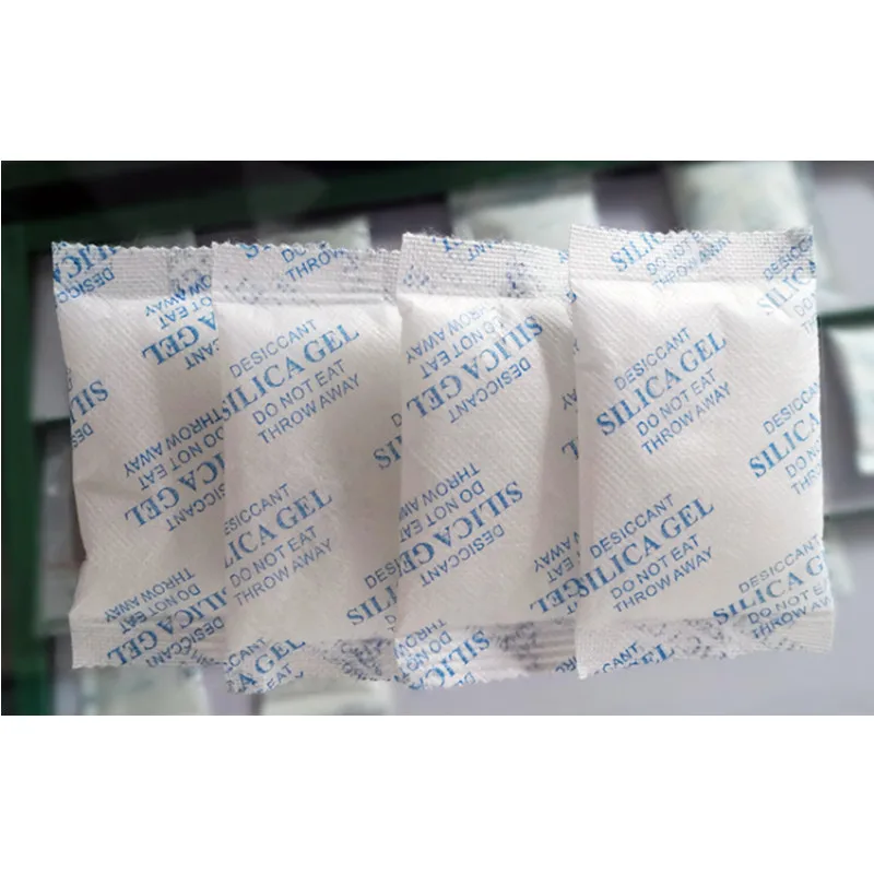 1pc 50g Gram Silica Gel Packets Dehumidifier Meets FDA Food Packaging Non-Toxic Silicone Desiccant Moisture Damp Absorber SW