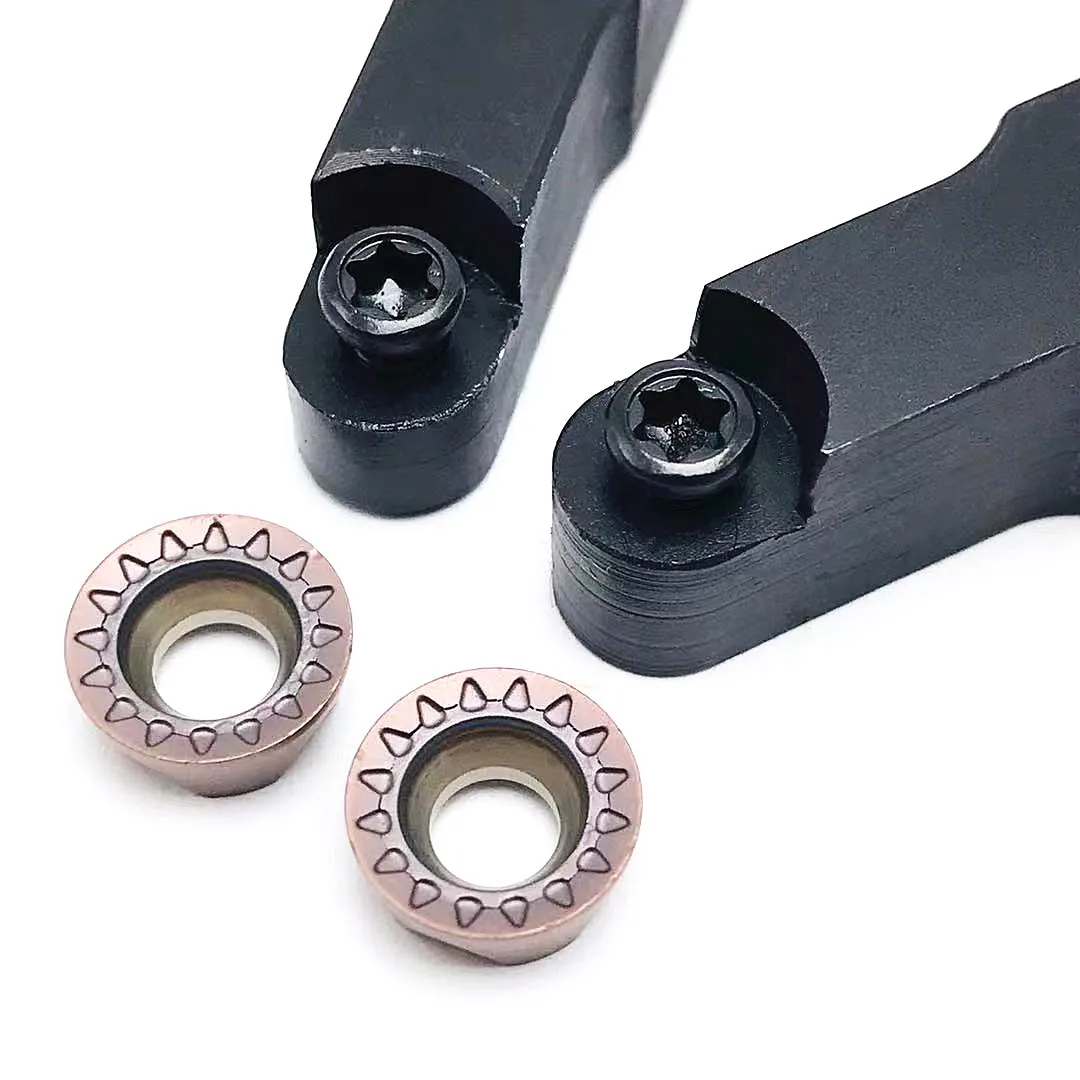 SRDPN1010H10 SRDPN1212H10 herramienta externo de torno CNC, portaherramientas de formación de arco para RPMT10T3MO R5, insertos de carburo de alta calidad