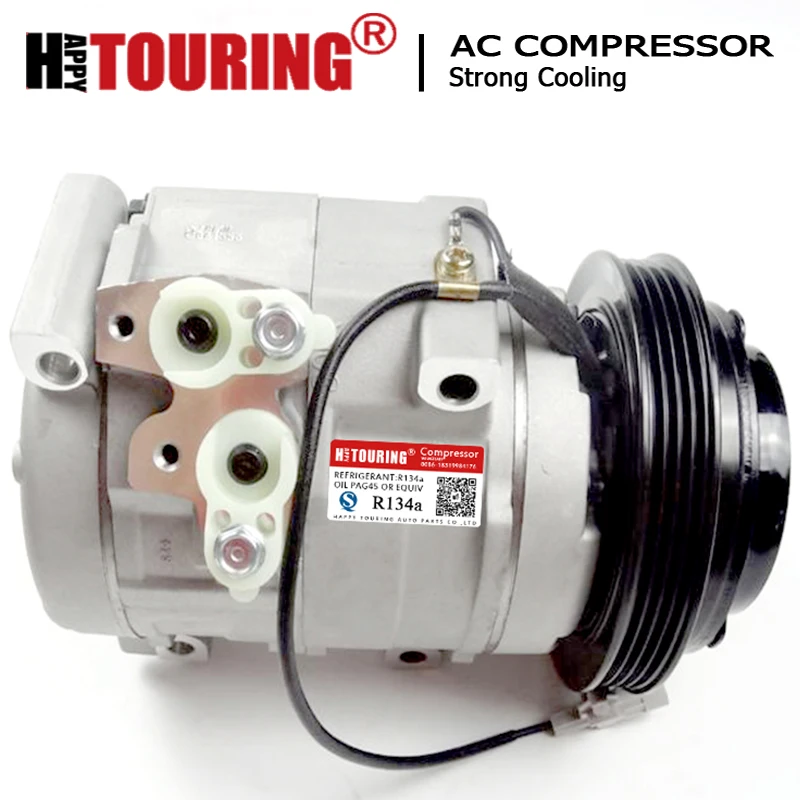 

10S17C compressor for TOYOTA Land Cruiser Prado 120 KZJ120L 88320-6A170 883206A160 883206A170 88320-35710 447220-5190 8832035710