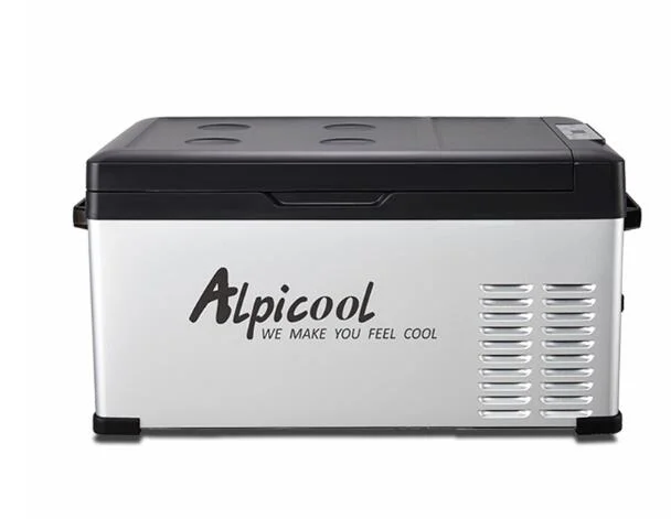Портативный Alpicool 50L автомобильный домашний холодильник мини-холодильник AC100-240V DC12/24V Холодильное хранилище уличный бытовой компрессор одиночный