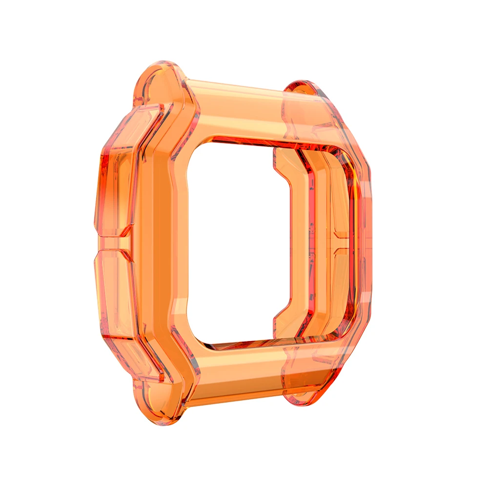 BEHUA For Huami Amazfit Neo TPU Watch Case Cover Smart Bracelet Protective Frame Shell Replacement Shockproof Clear Cases