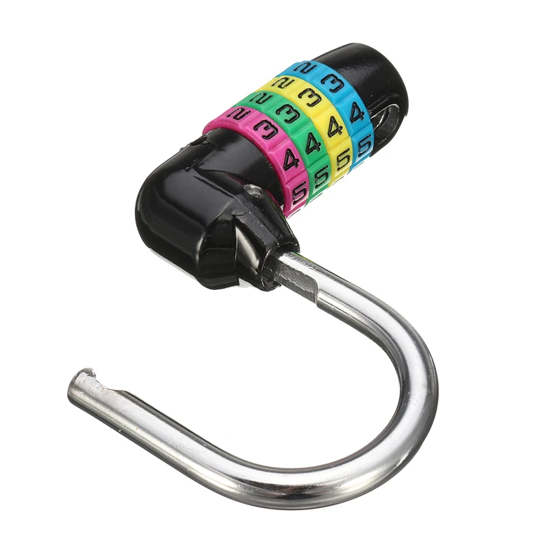 Safety Lock Resettab 4 Digit Number Code Password Combination Padlock Security Password Gym Padlock